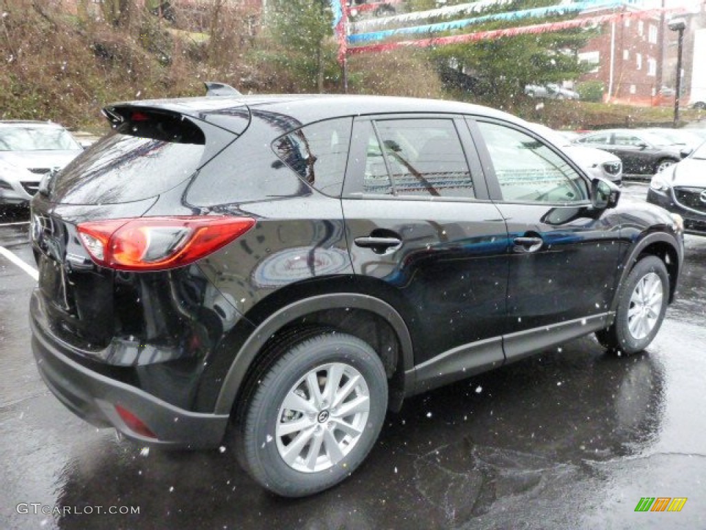 Jet Black Mica 2014 Mazda CX-5 Touring AWD Exterior Photo #77812171