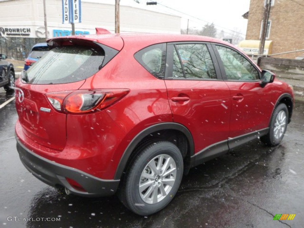 2014 CX-5 Sport AWD - Soul Red Metallic / Sand photo #5