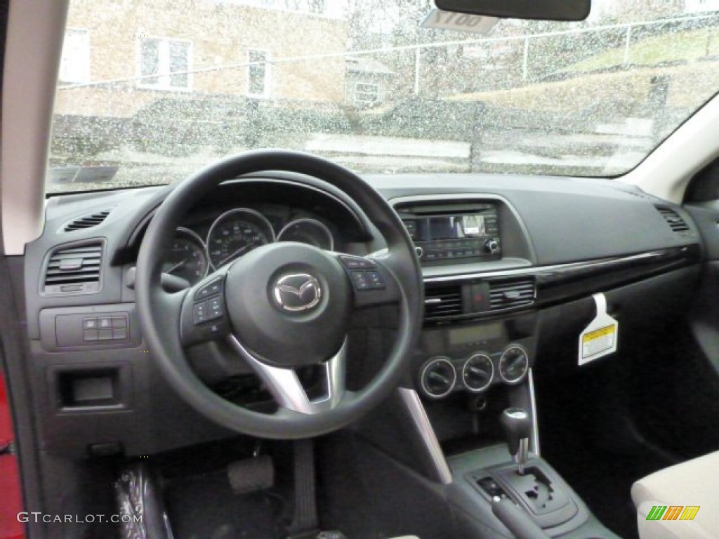2014 Mazda CX-5 Sport AWD Sand Dashboard Photo #77812622
