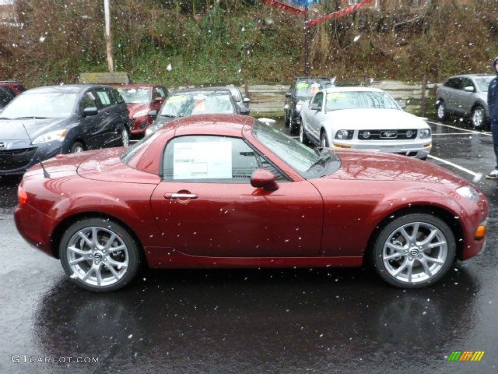 2013 MX-5 Miata Grand Touring Hard Top Roadster - Copper Red Mica / Black photo #6