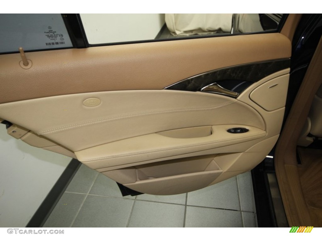 2008 Mercedes-Benz E 350 Sedan Cashmere Door Panel Photo #77812916