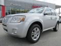 Ingot Silver Metallic 2010 Mercury Mariner I4 Premier