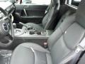 Black 2013 Mazda MX-5 Miata Grand Touring Hard Top Roadster Interior Color