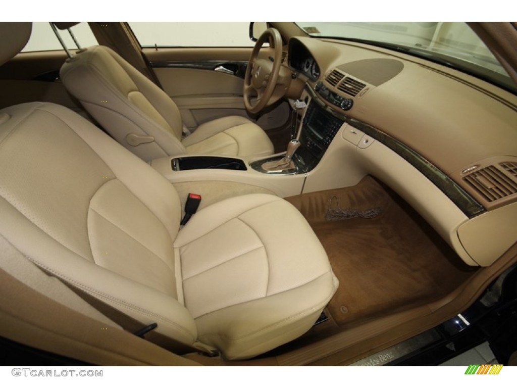 2008 Mercedes-Benz E 350 Sedan Cashmere Dashboard Photo #77813049