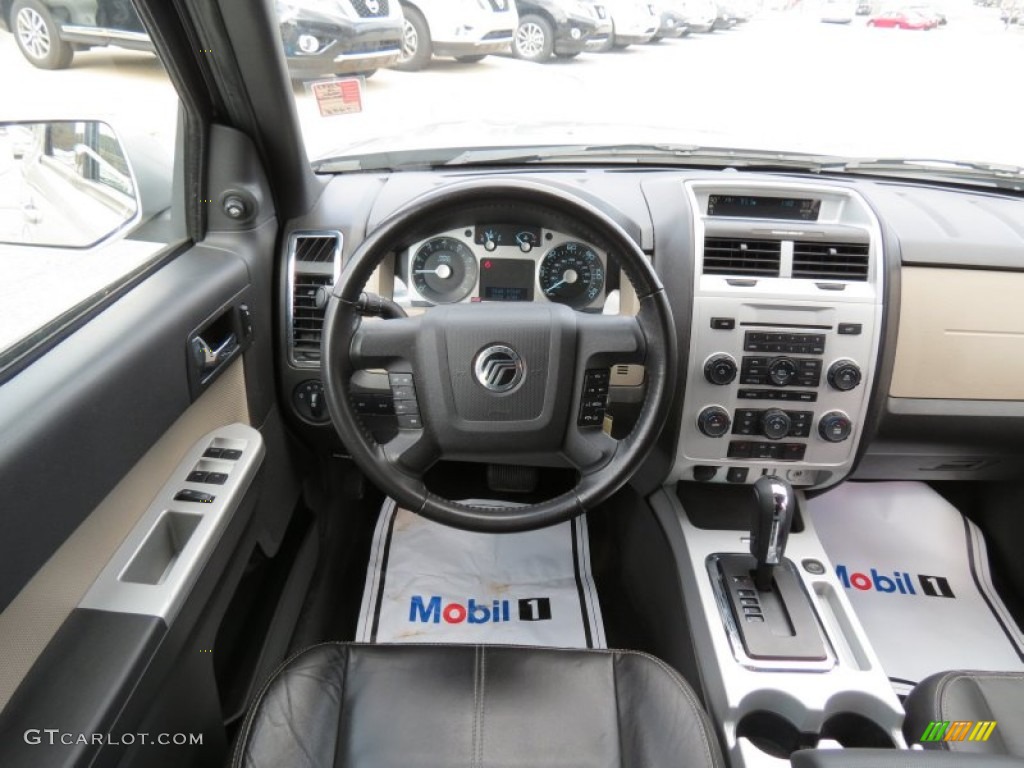 2010 Mercury Mariner I4 Premier Black Dashboard Photo #77813252