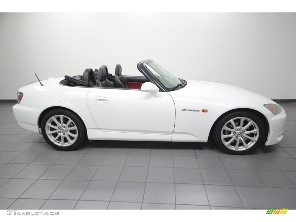 2007 S2000 Roadster - Grand Prix White / Black/Red photo #7