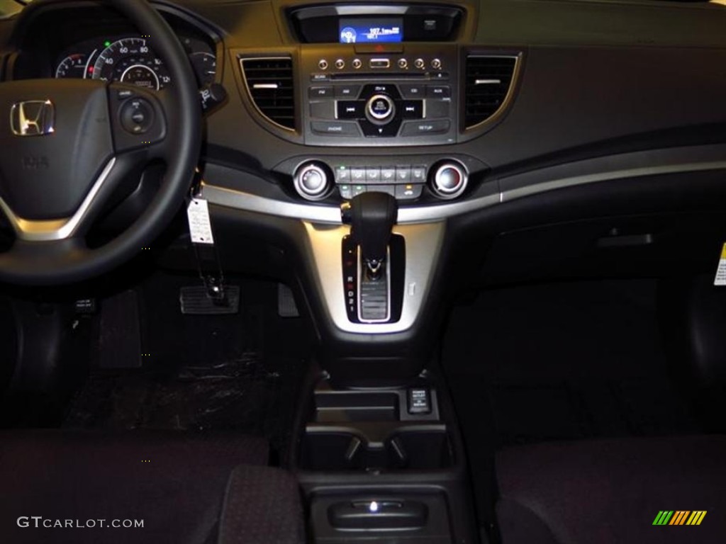 2013 CR-V EX - Alabaster Silver Metallic / Black photo #6
