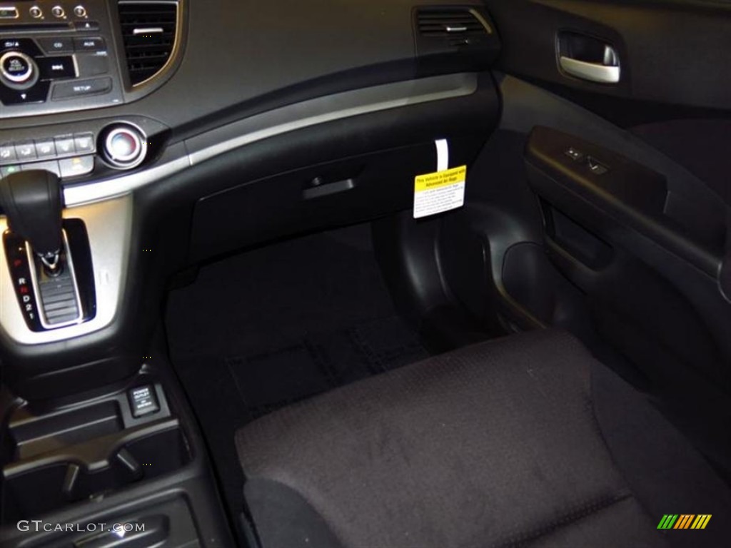 2013 CR-V EX - Alabaster Silver Metallic / Black photo #7