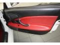2007 Honda S2000 Black/Red Interior Door Panel Photo