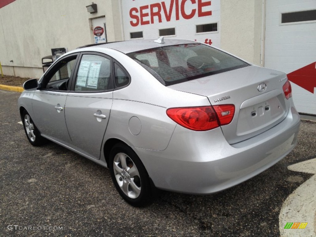 2009 Elantra SE Sedan - Quicksilver / Black photo #4