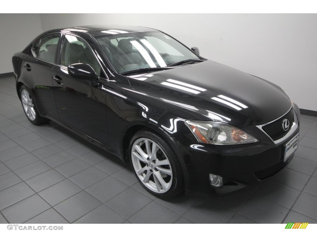 Black Onyx 2006 Lexus IS 250 Exterior Photo #77814608