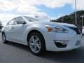 Pearl White - Altima 2.5 SV Photo No. 7