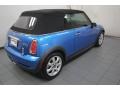 2008 Laser Blue Metallic Mini Cooper S Convertible  photo #12