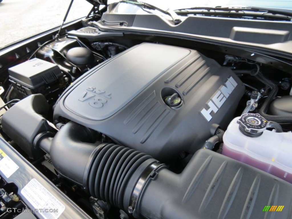 2013 Dodge Challenger R/T Blacktop 5.7 Liter HEMI OHV 16-Valve VVT V8 Engine Photo #77815202