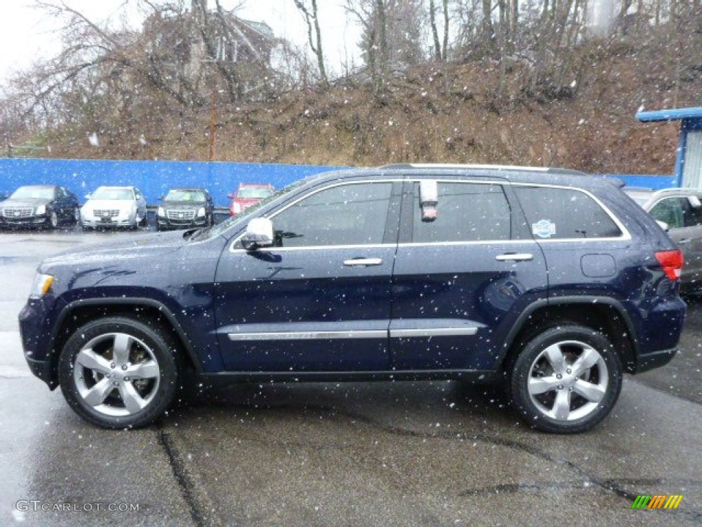 True Blue Pearl 2012 Jeep Grand Cherokee Limited 4x4 Exterior Photo #77815384