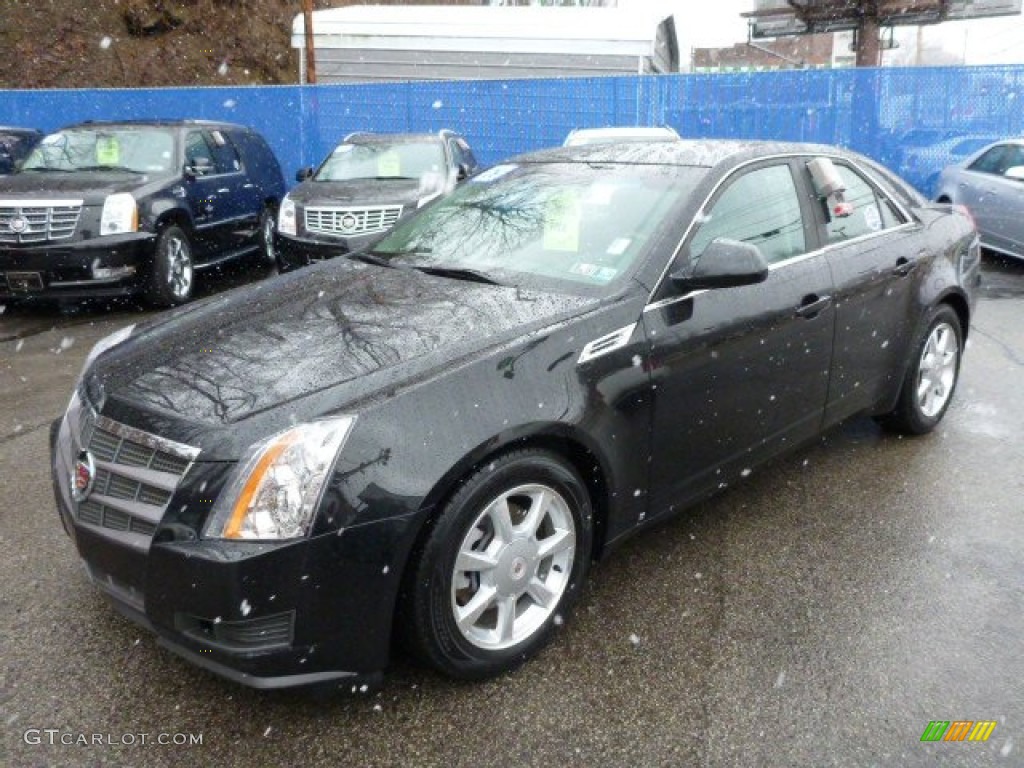 2009 CTS 4 AWD Sedan - Black Ice / Ebony photo #1