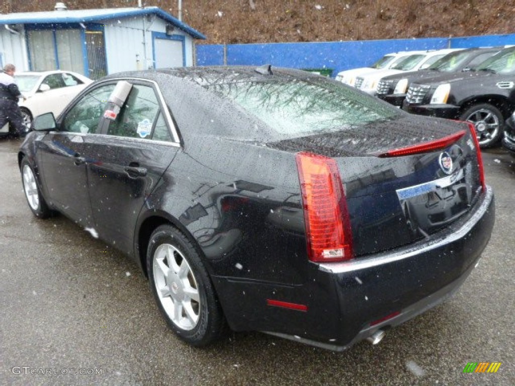 2009 CTS 4 AWD Sedan - Black Ice / Ebony photo #10