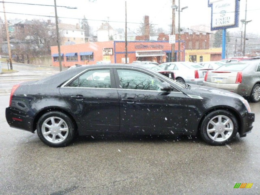 2009 CTS 4 AWD Sedan - Black Ice / Ebony photo #13