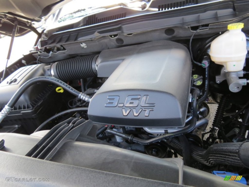 2013 Ram 1500 SLT Regular Cab 3.6 Liter DOHC 24-Valve VVT Pentastar V6 Engine Photo #77815793