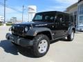 Black 2010 Jeep Wrangler Unlimited Rubicon 4x4 Exterior