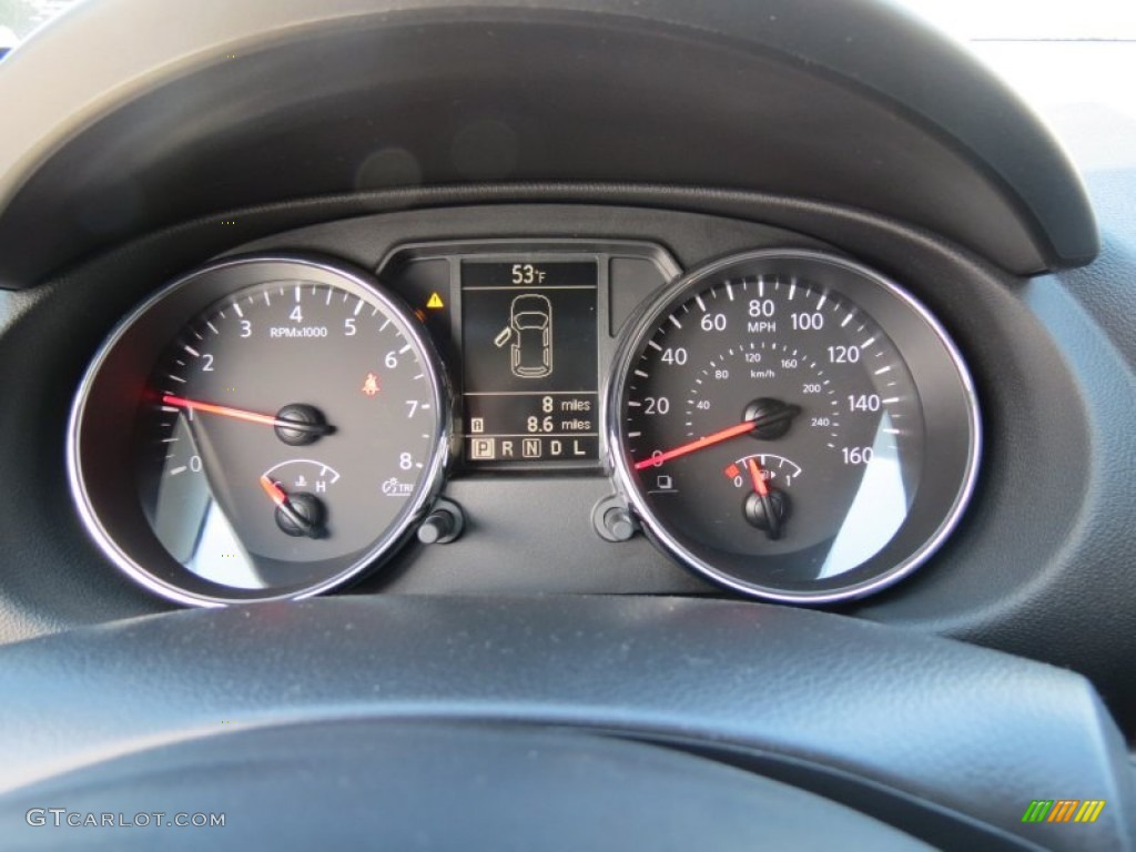 2013 Nissan Rogue S Gauges Photo #77816286