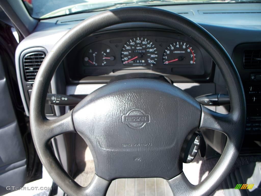 1996 Super Black Nissan Hardbody Truck Xe Regular Cab