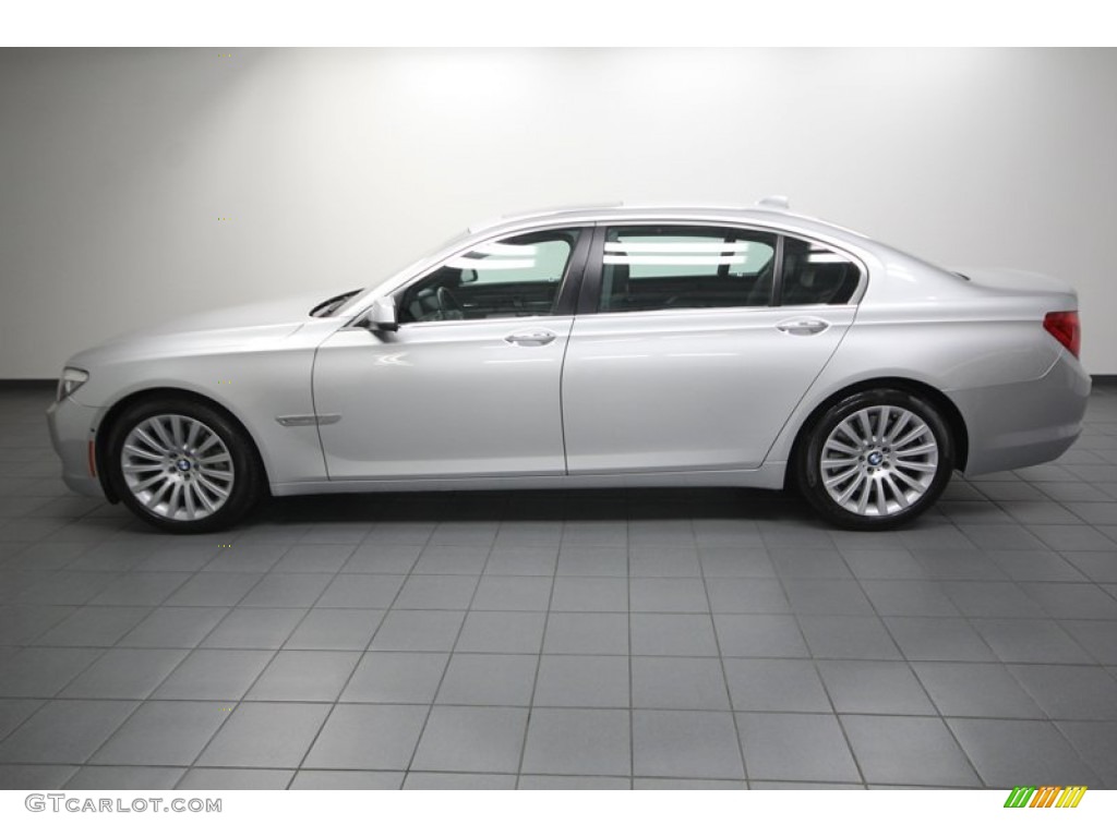 Titanium Silver Metallic 2009 BMW 7 Series 750Li Sedan Exterior Photo #77816408