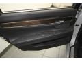 Black Nappa Leather Door Panel Photo for 2009 BMW 7 Series #77816741