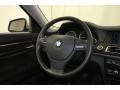 Black Nappa Leather Steering Wheel Photo for 2009 BMW 7 Series #77816762