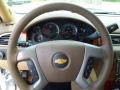 Light Cashmere/Dark Cashmere 2012 Chevrolet Tahoe LT Steering Wheel