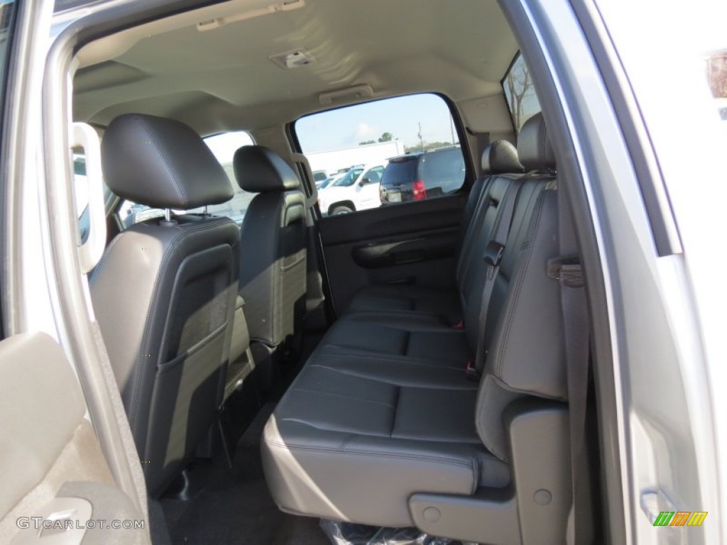 Ebony Interior 2013 Chevrolet Silverado 2500HD LT Crew Cab Photo #77818400