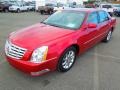 Crystal Red Tintcoat 2011 Cadillac DTS Luxury