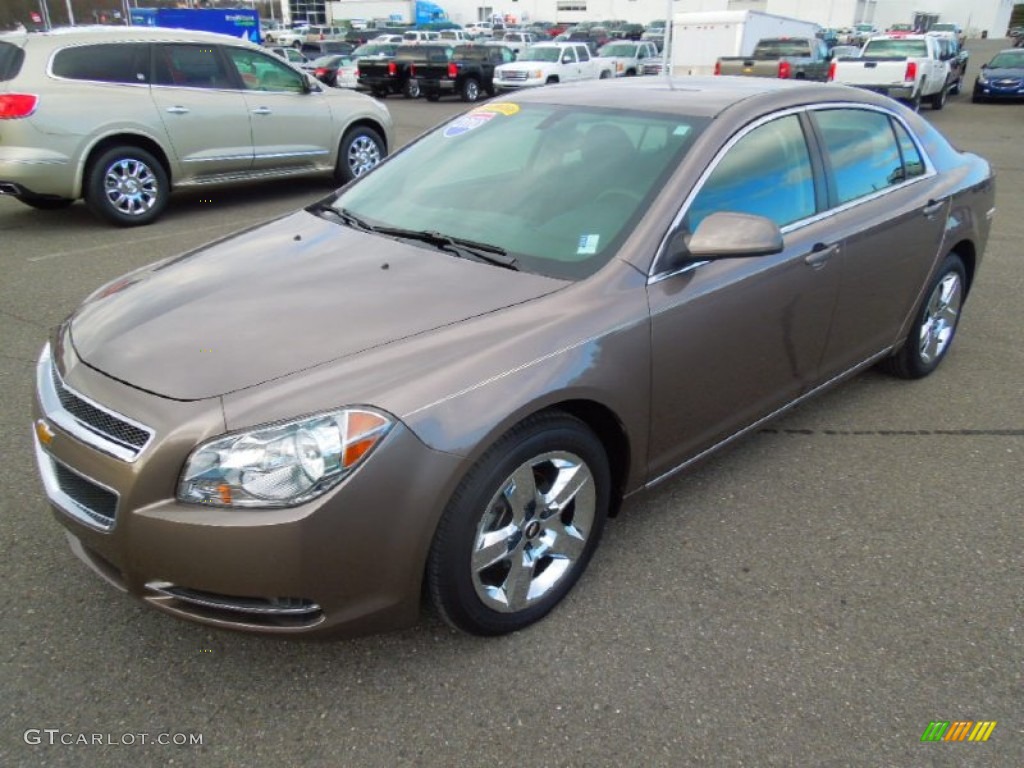 Mocha Steel Metallic 2010 Chevrolet Malibu LT Sedan Exterior Photo #77818679