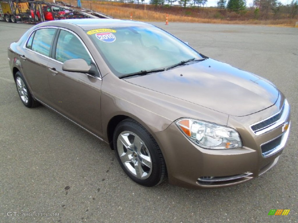 Mocha Steel Metallic 2010 Chevrolet Malibu LT Sedan Exterior Photo #77818682