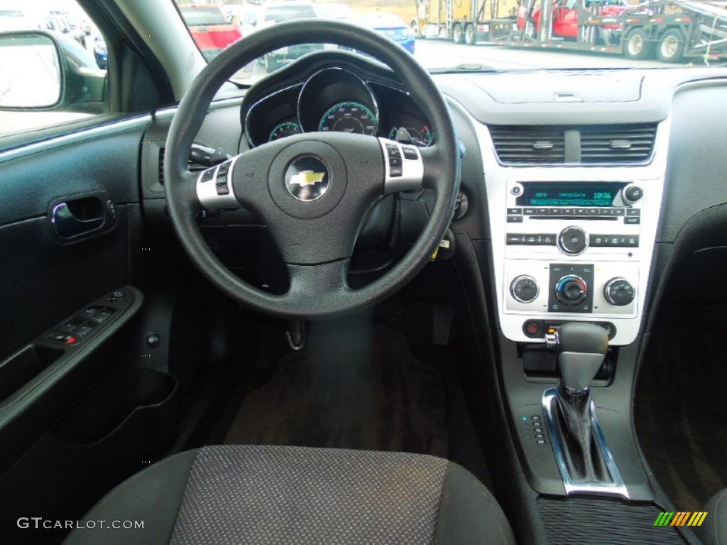 2010 Chevrolet Malibu LT Sedan Ebony Dashboard Photo #77818724
