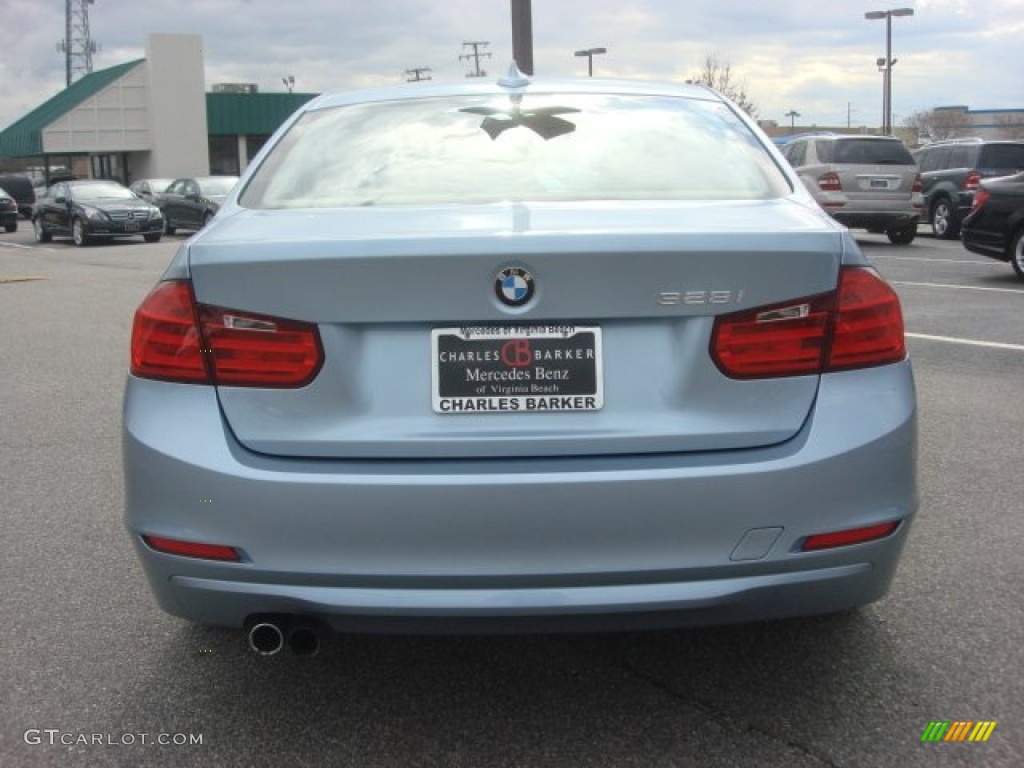 2012 3 Series 328i Sedan - Liquid Blue Metallic / Venetian Beige photo #5