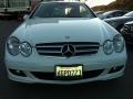 2009 Arctic White Mercedes-Benz CLK 350 Coupe  photo #2