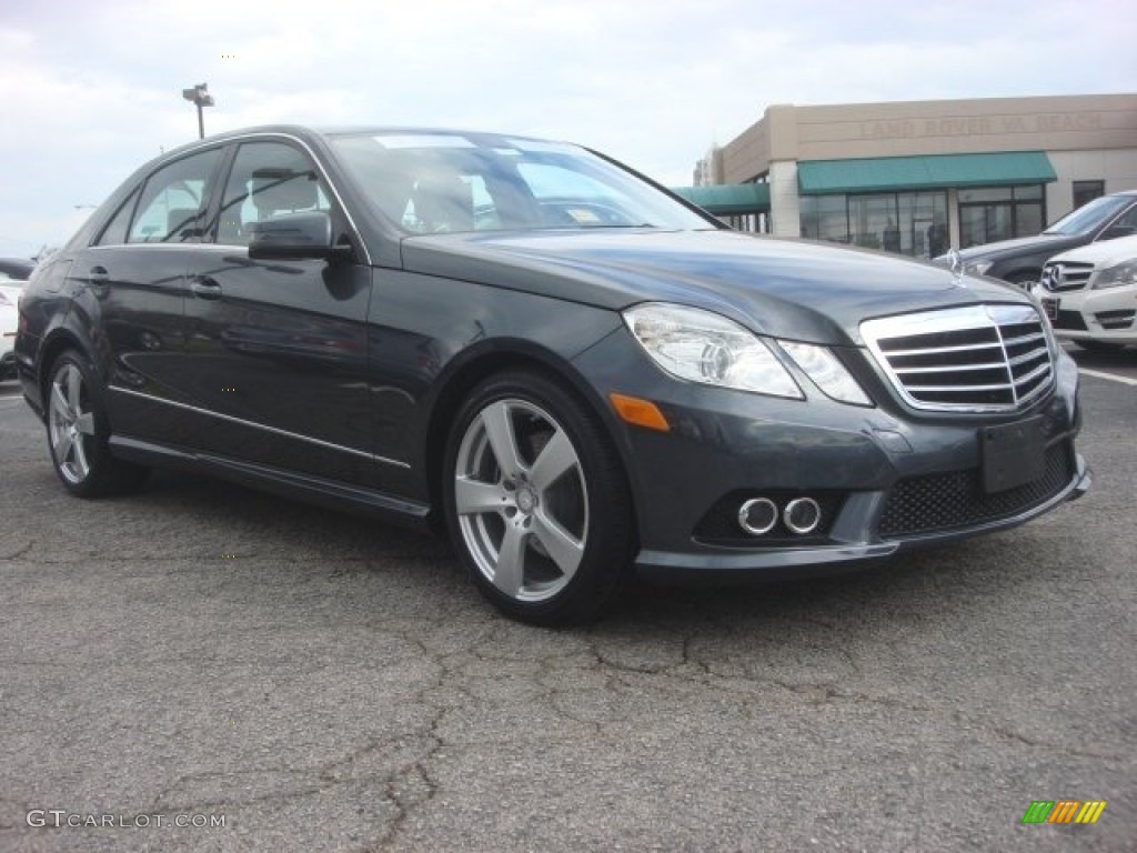 Steel Grey Metallic 2010 Mercedes-Benz E 350 Sedan Exterior Photo #77820912