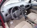 2013 Jeep Compass Dark Slate Gray/Light Pebble Interior Prime Interior Photo
