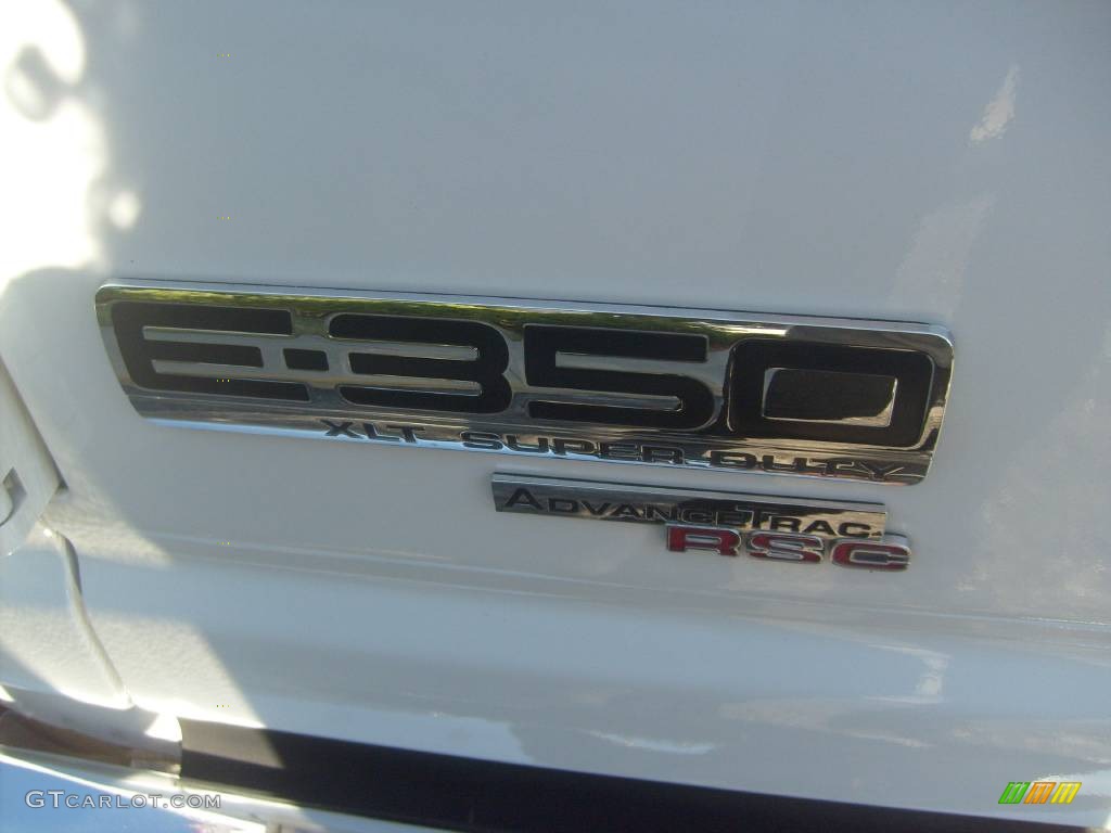2008 E Series Van E350 Super Duty XLT Passenger - Oxford White / Medium Flint photo #28