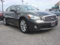 Storm Front Gray 2011 Infiniti M 56 Sedan