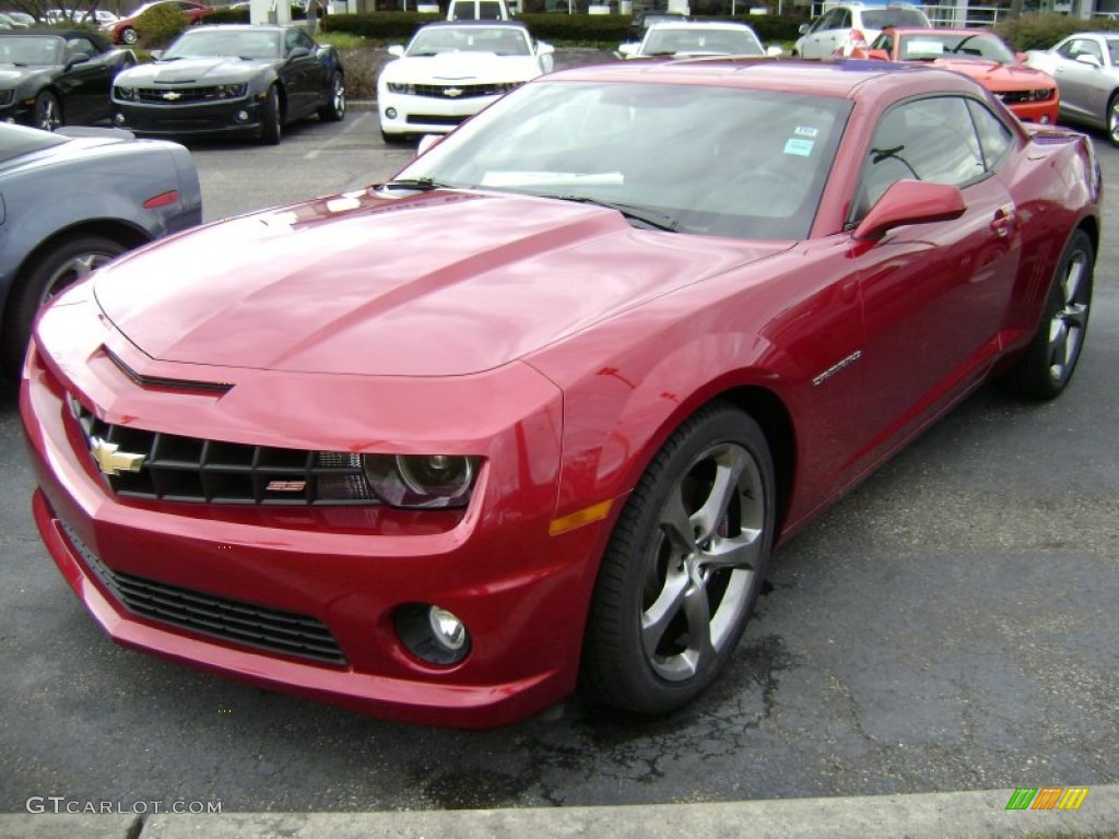 Crystal Red Tintcoat 2013 Chevrolet Camaro SS/RS Coupe Exterior Photo #77821924