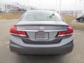 2013 Polished Metal Metallic Honda Civic EX Sedan  photo #3