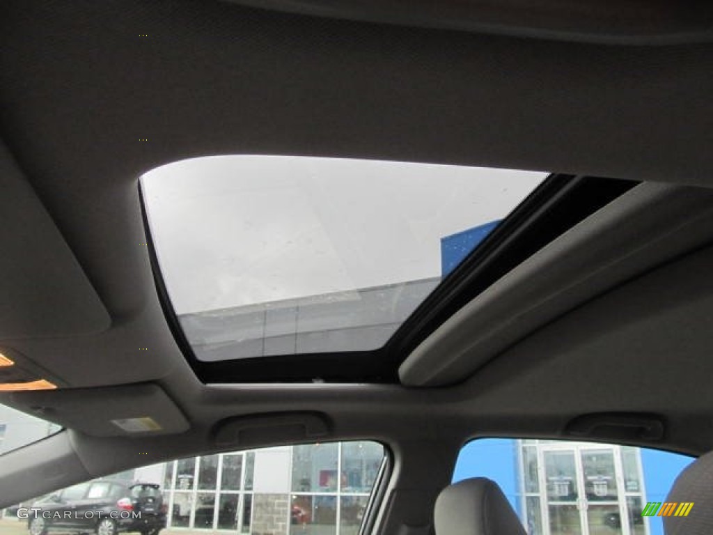 2013 Civic EX Sedan - Polished Metal Metallic / Gray photo #10