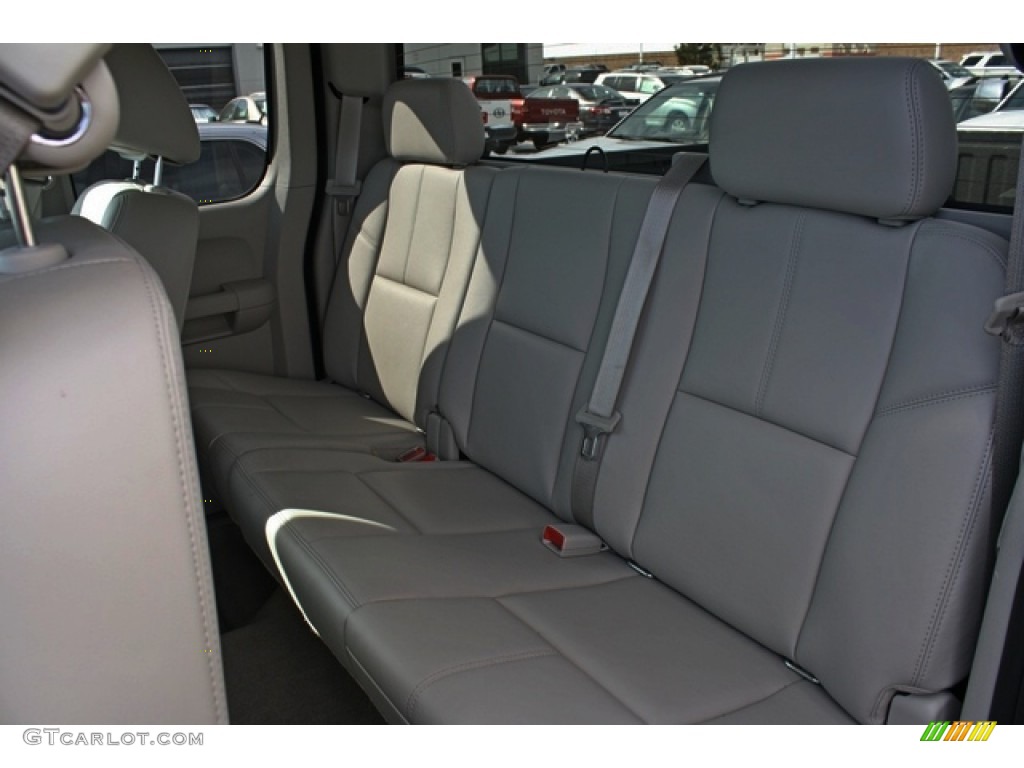2012 Chevrolet Silverado 1500 LTZ Extended Cab 4x4 Rear Seat Photo #77822439