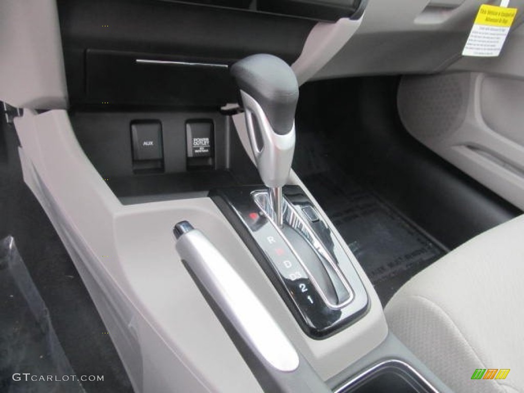 2013 Civic EX Sedan - Polished Metal Metallic / Gray photo #13