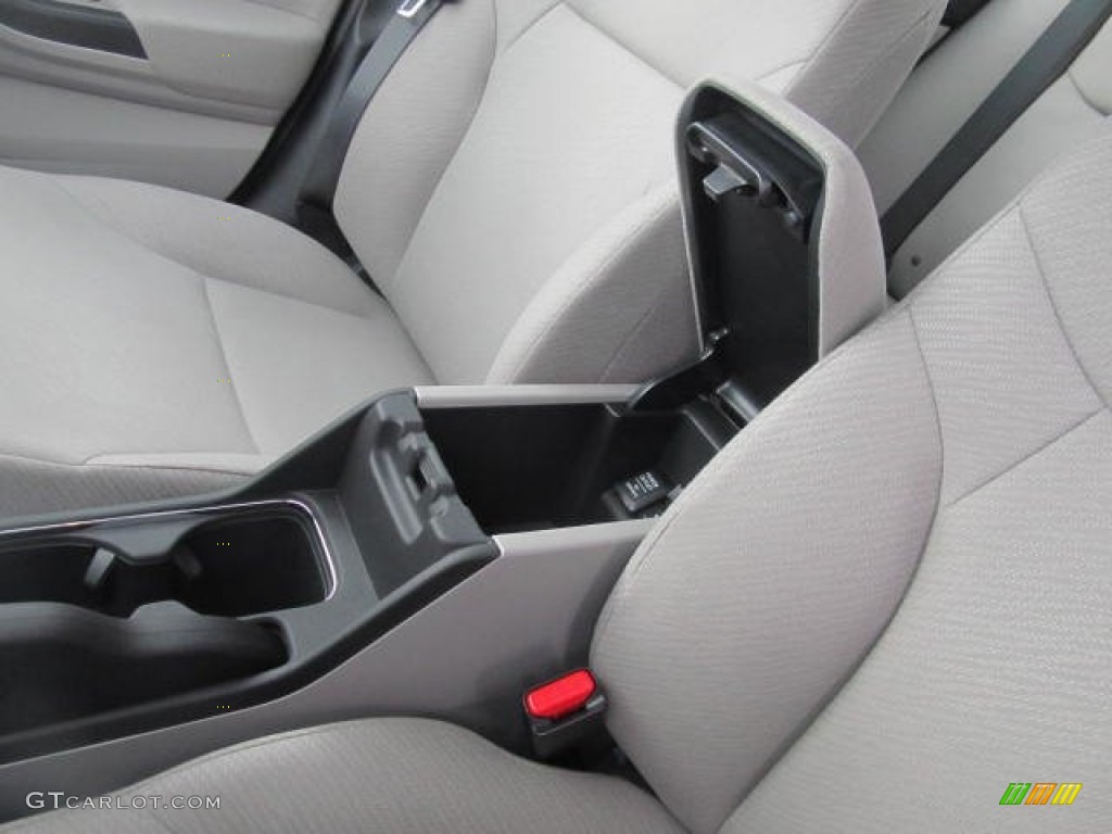 2013 Civic EX Sedan - Polished Metal Metallic / Gray photo #15