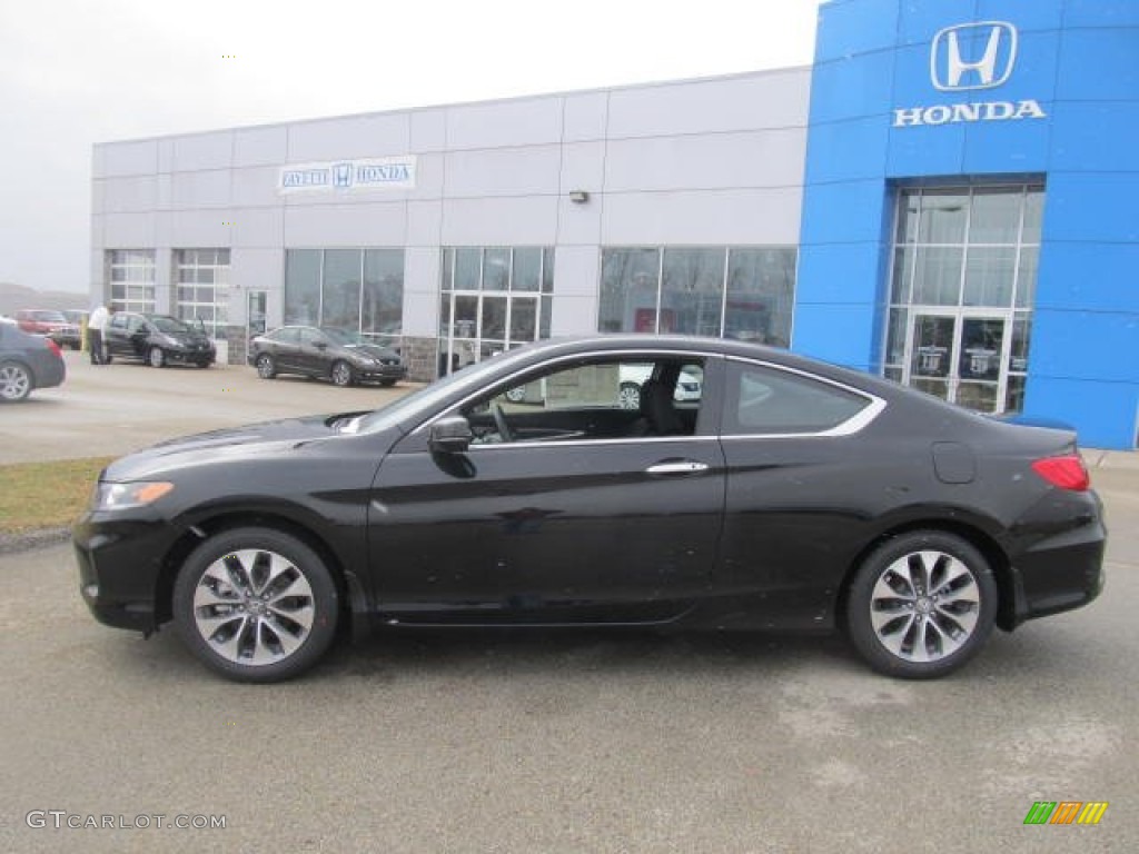 2013 Accord EX Coupe - Crystal Black Pearl / Black photo #2