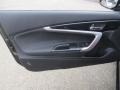 Black 2013 Honda Accord EX Coupe Door Panel