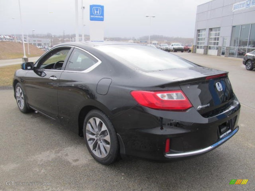 2013 Accord EX Coupe - Crystal Black Pearl / Black photo #17